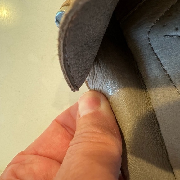 Donald Pliner Faye Light Bronze Distressed Metallic Bit Slide Mule / 7.5 - Picture 11 of 12